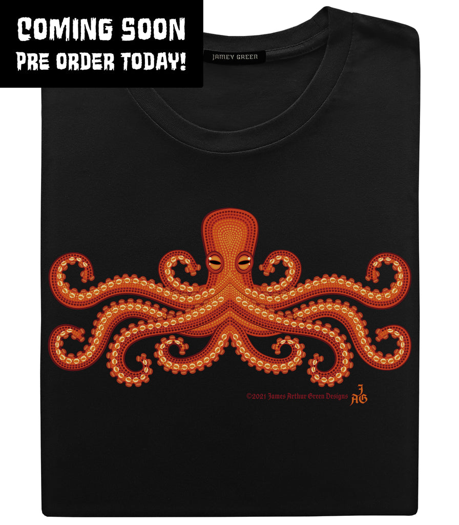 Octopus T-shirt | Cool Sea Life Shirts | Designer Shirts | Octopus