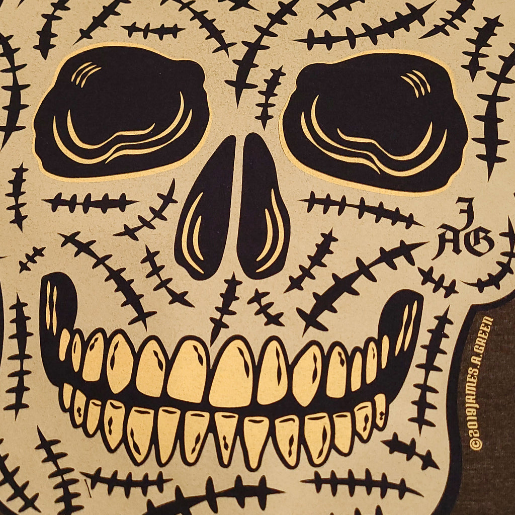 Skull Creations CC248 PYN 100 Sleeves - Card Sleeves For Game Cards, 70x70 Mm, 100 Pack