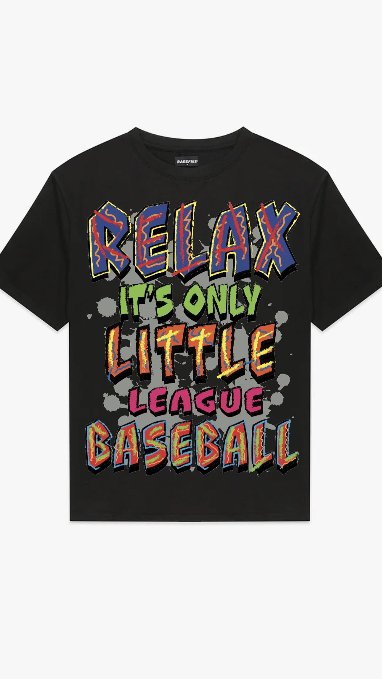 RELAX ITS ONLY LL BASEBALL T – JameyGreen.com