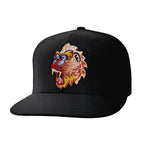 Baboon Snapback Hat Black