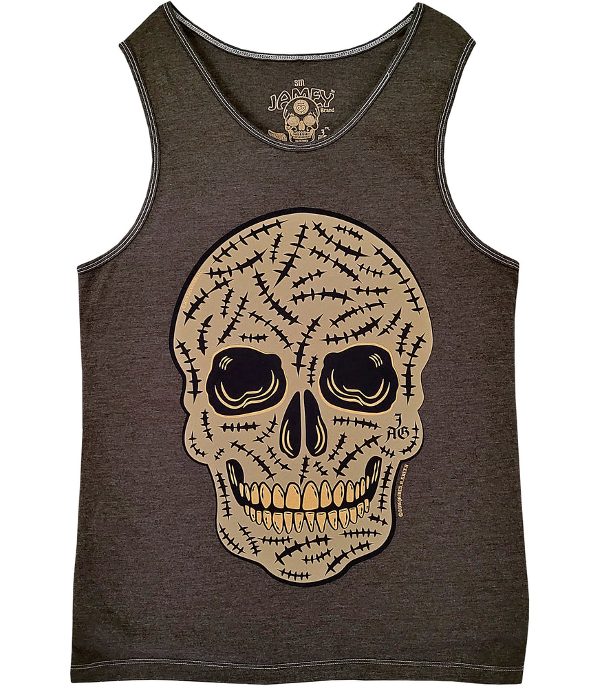 skull tank top