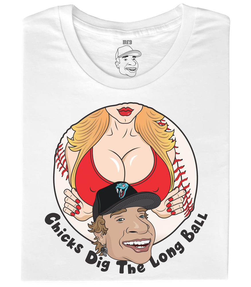 Chicks Dig The Long Ball T-shirt