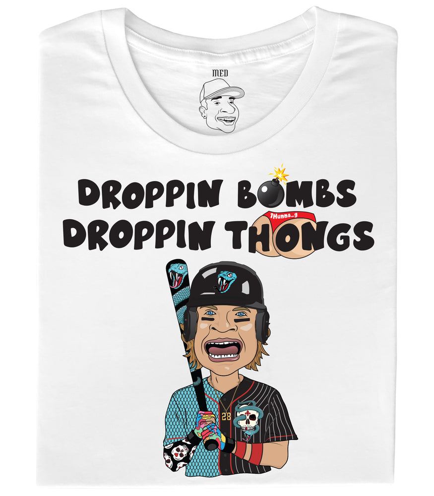 Droppin Bombs Droppin Thongs T-shirt
