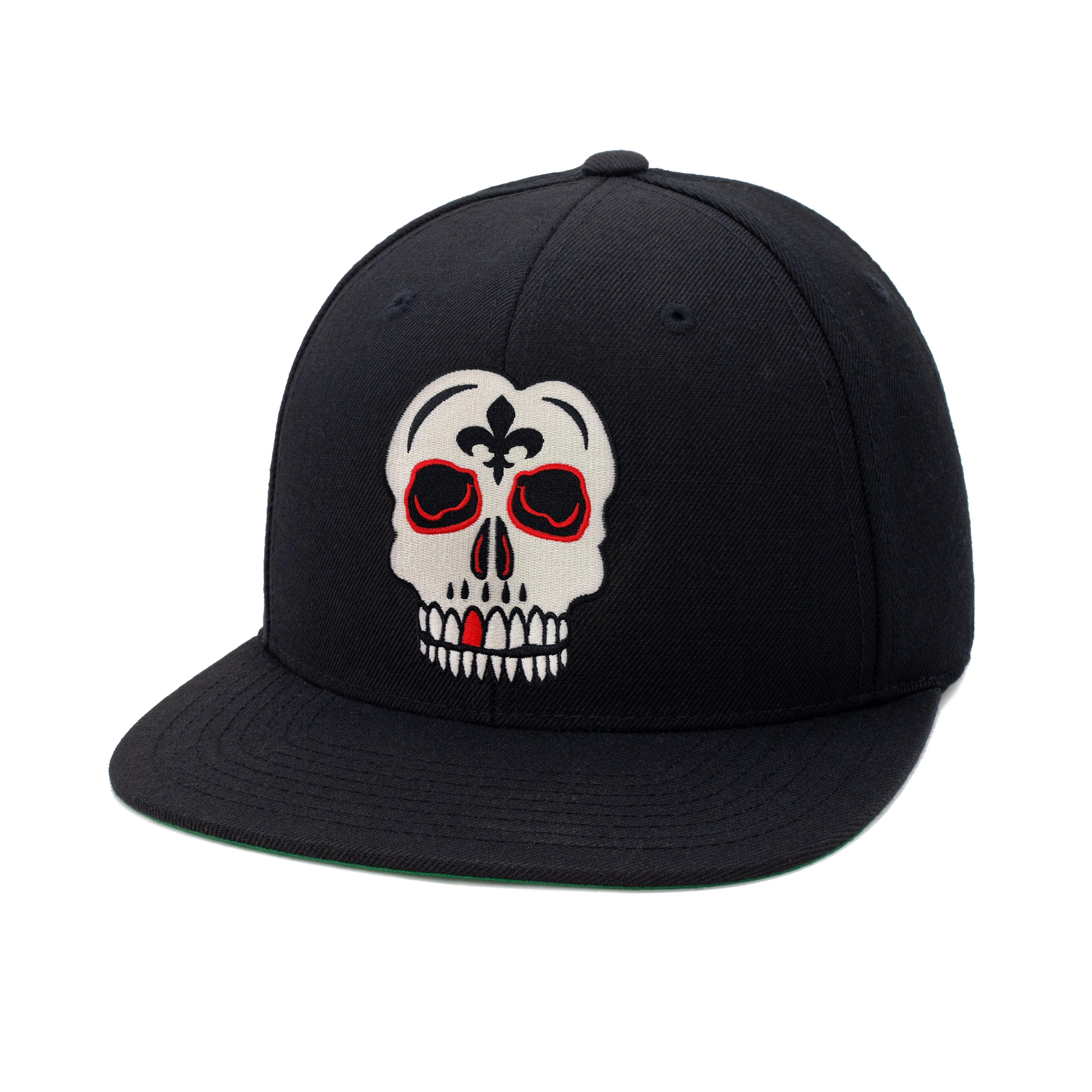 Rose Skull Snapback Hat Snapback Hat Skull Hats