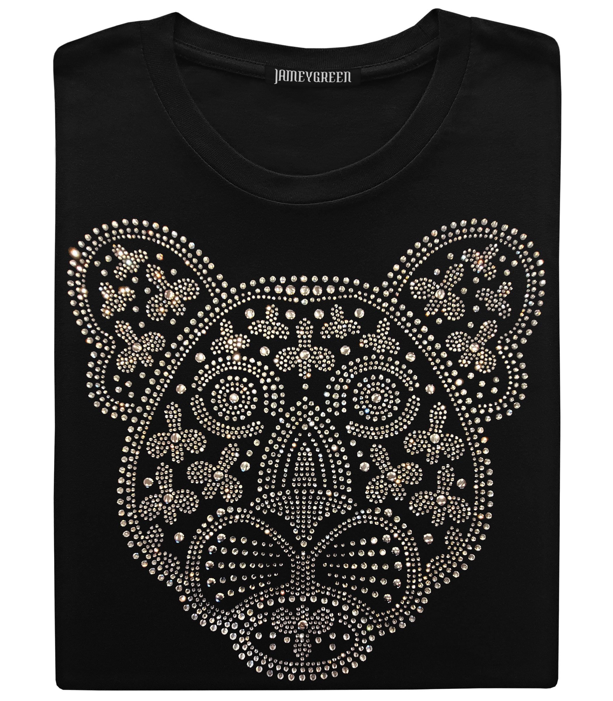 Leopard Bling Shirt | Shirts with Crystals | Rhinestone