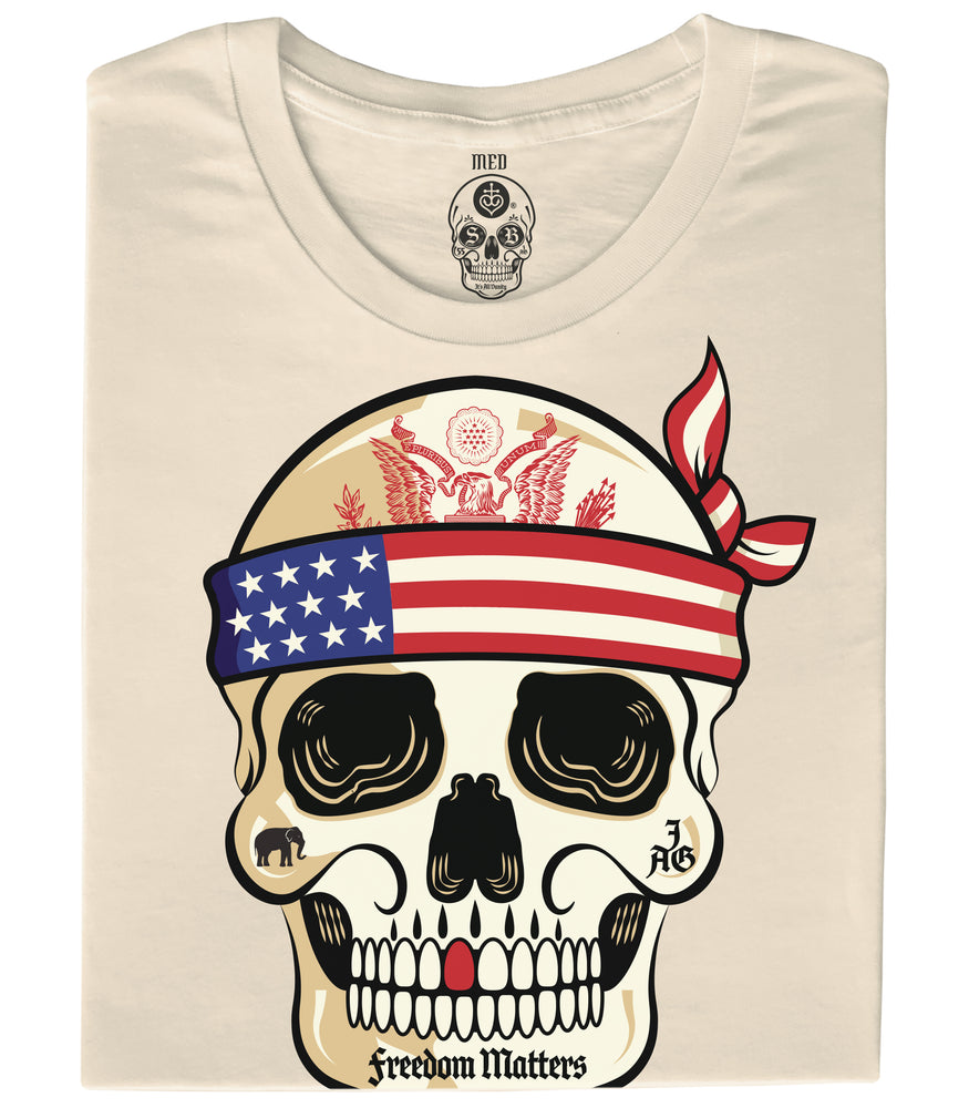 Freedom Matters Skull T-shirt