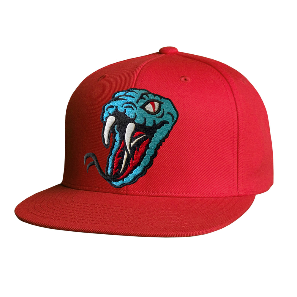 Snake Red Snapback