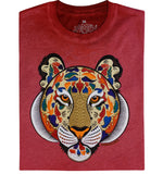 Tiger Red Burnout T-shirt