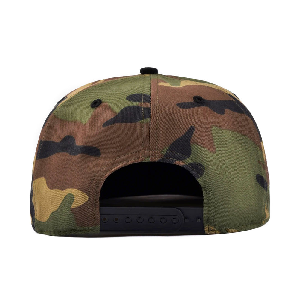 Camo Cheever Skull Snapback