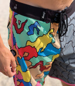 Crack Skull Boardshorts Style 2